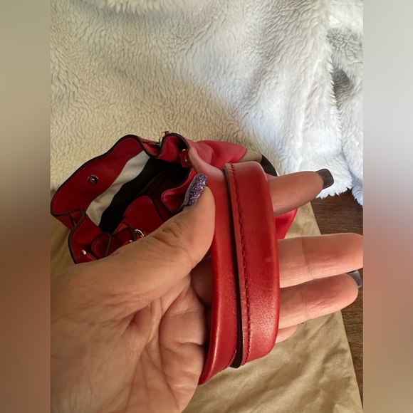 BURBERRY Maiden Tote Leather & House Check Canvas w/ Dust Bag. - Picture 15 of 17